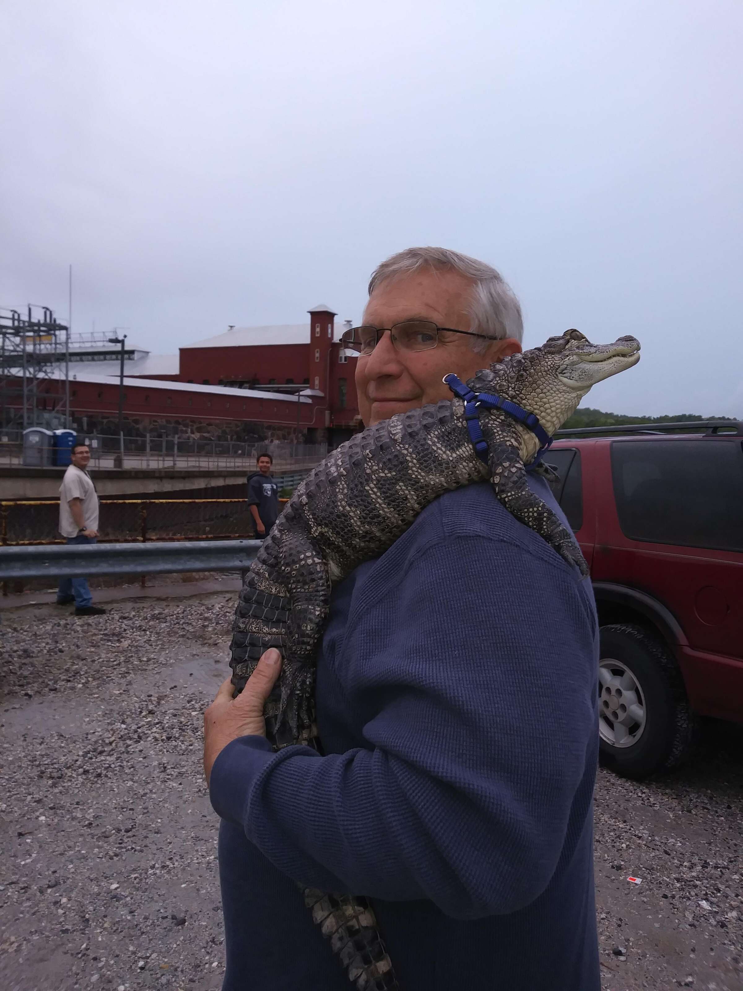 Pennsylvania man and his emotional support alligator who helps him with depression