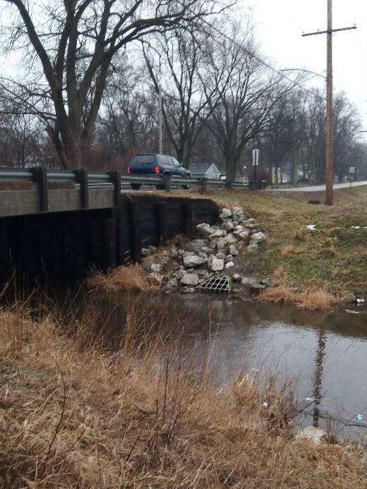 indiana puppy thrown from bridge