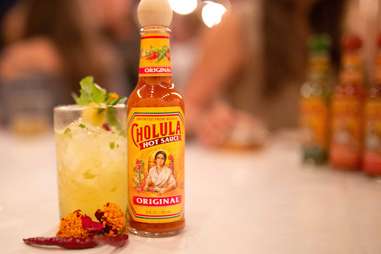 pineapple Cholula hot sauce