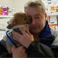 puppy Louie reunites with rescuer