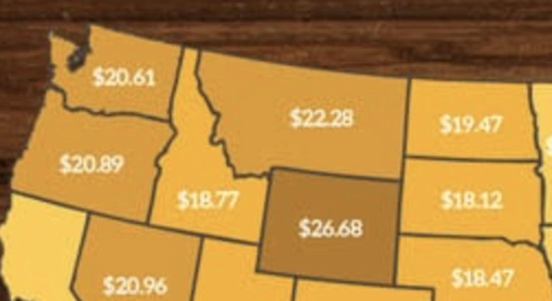 How Much a Case of Beer Costs in Every State, Revealed on Map Thrillist