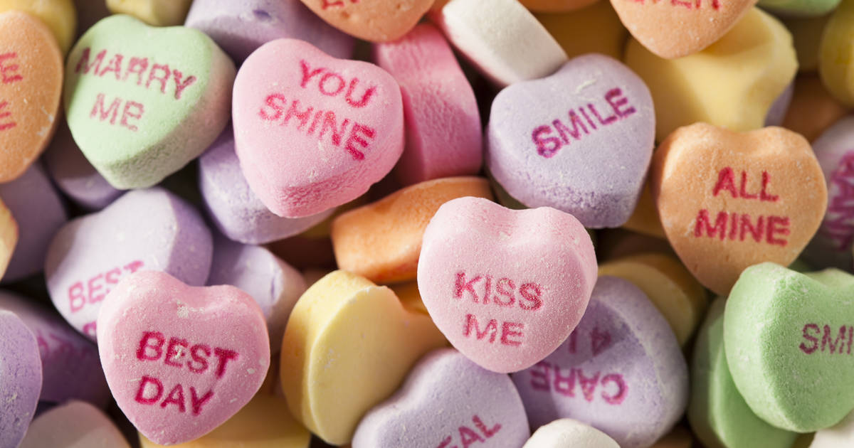 Candy company finds new Sweetheart conversation hearts have little to say 
