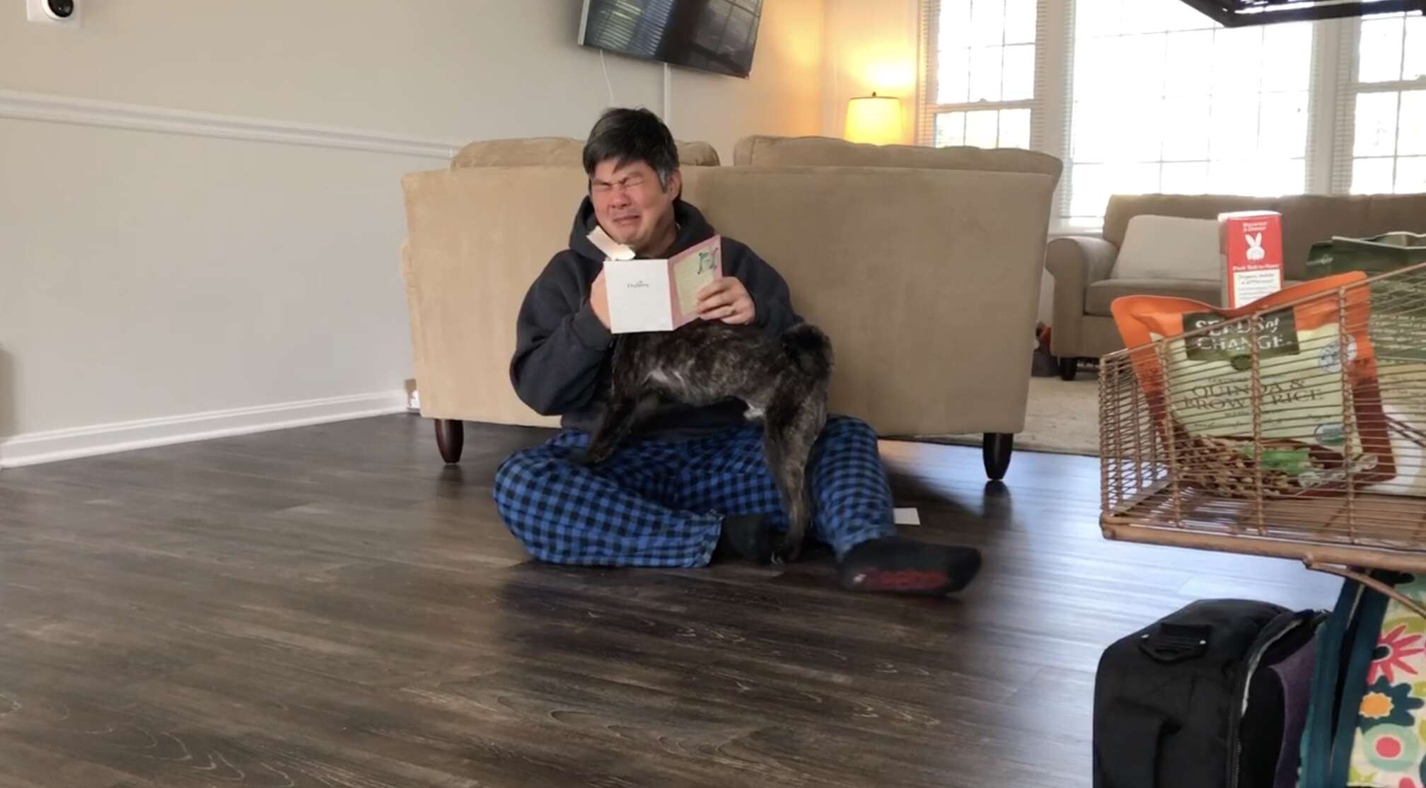 guy gets to keep his foster dog