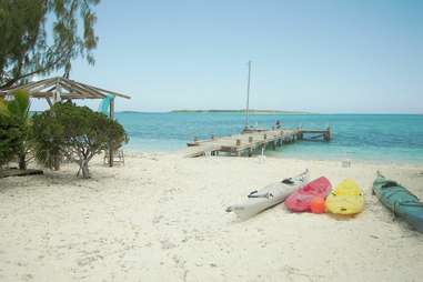 Exuma Point Bahamas beach