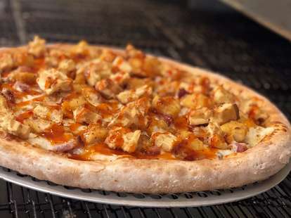 papa john's chicken and waffle