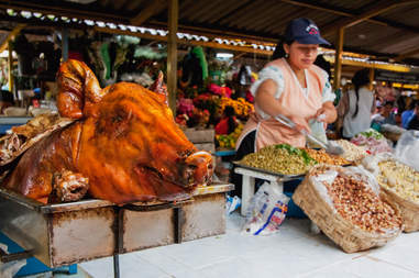 Saturday market, Otavalo, Imbabura, Ecuador
