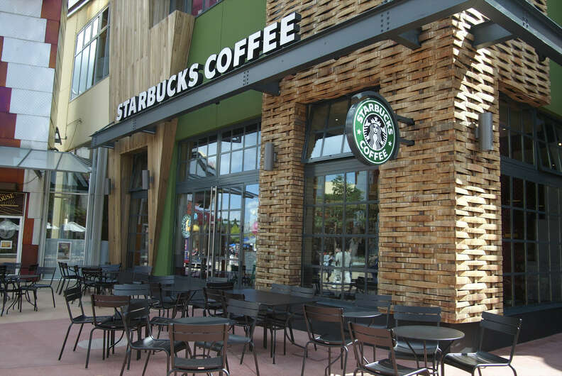 Starbucks Store Offers Front-Row Seat to Las Vegas Strip