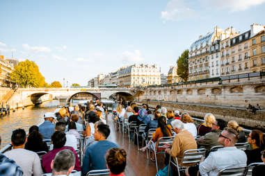 boat ride on the seine river