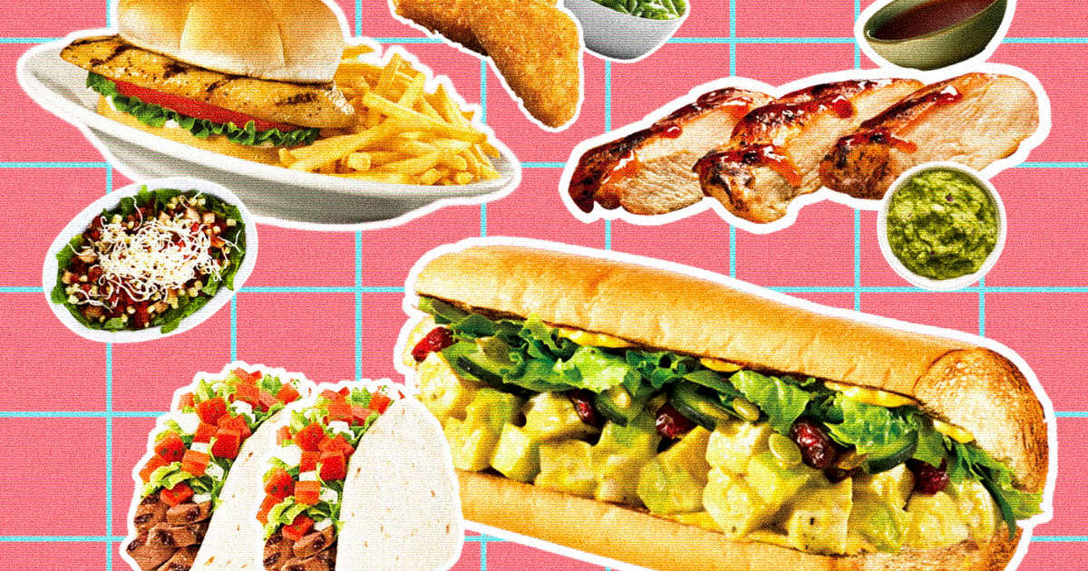 Healthiest Fast  Food  at Every Major Fast  Food  Restaurant  