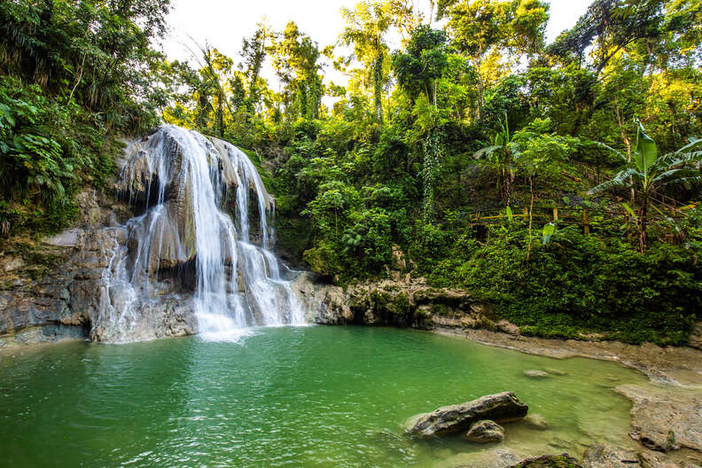 Gozalandia Waterfall in San Sebastian