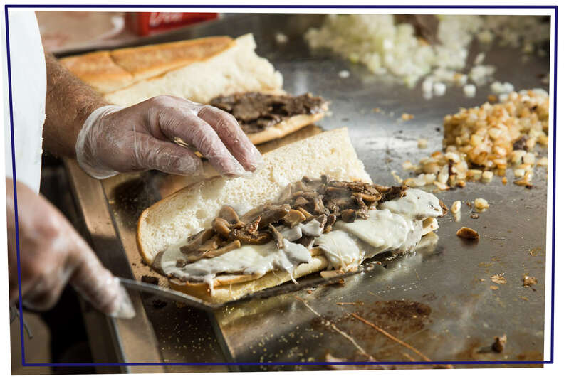 Steve's Prince of Steaks philadelphia cheesesteak