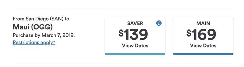 cheap flight hawaii
