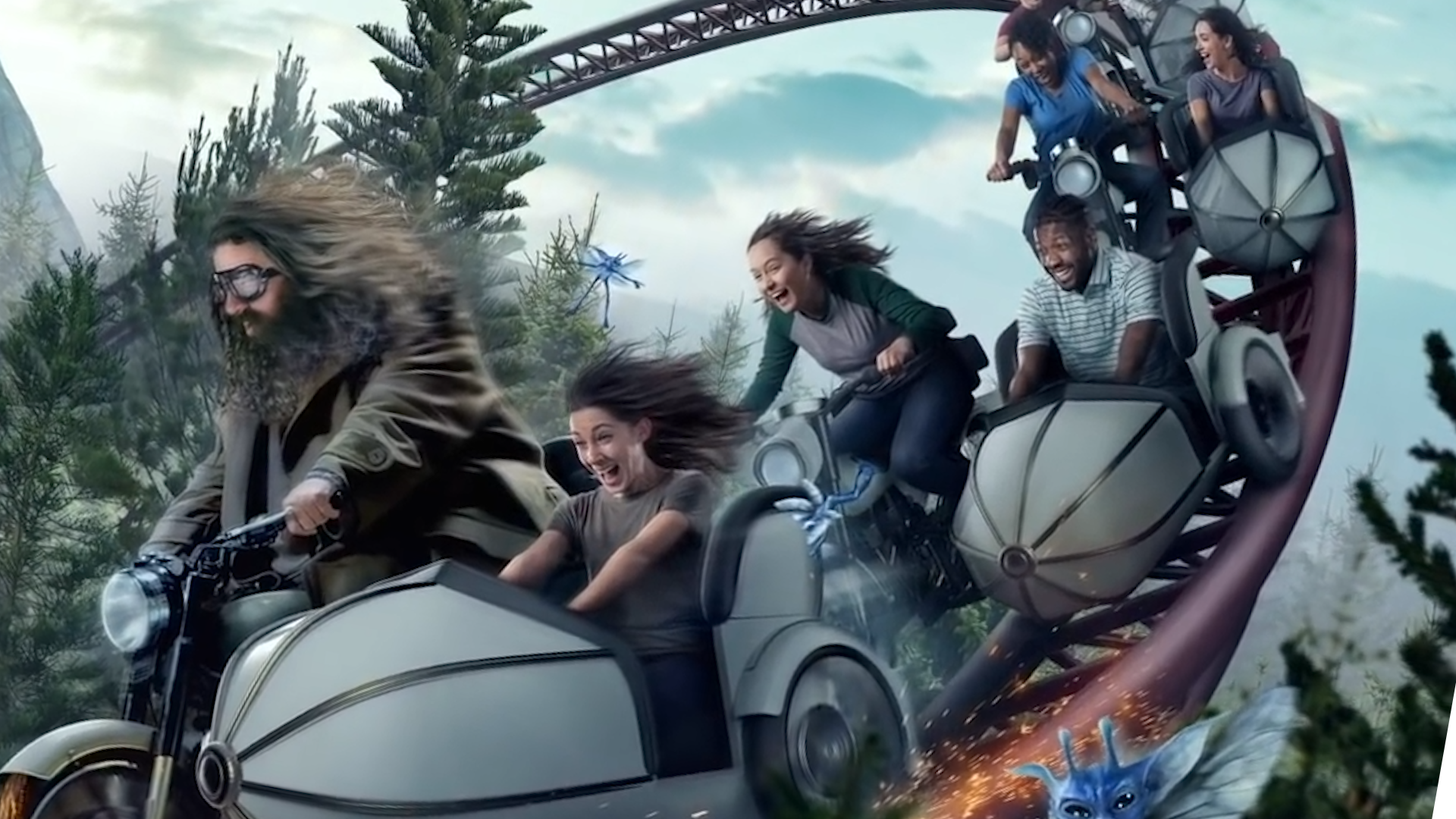 Universal’s New Hagrid-Themed ‘Harry Potter’ Coaster Looks Spectacular in New Videos