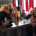 Drag Queen Marti Gould Cummings Performs 'Baby Shark' For Toddler At Brunch