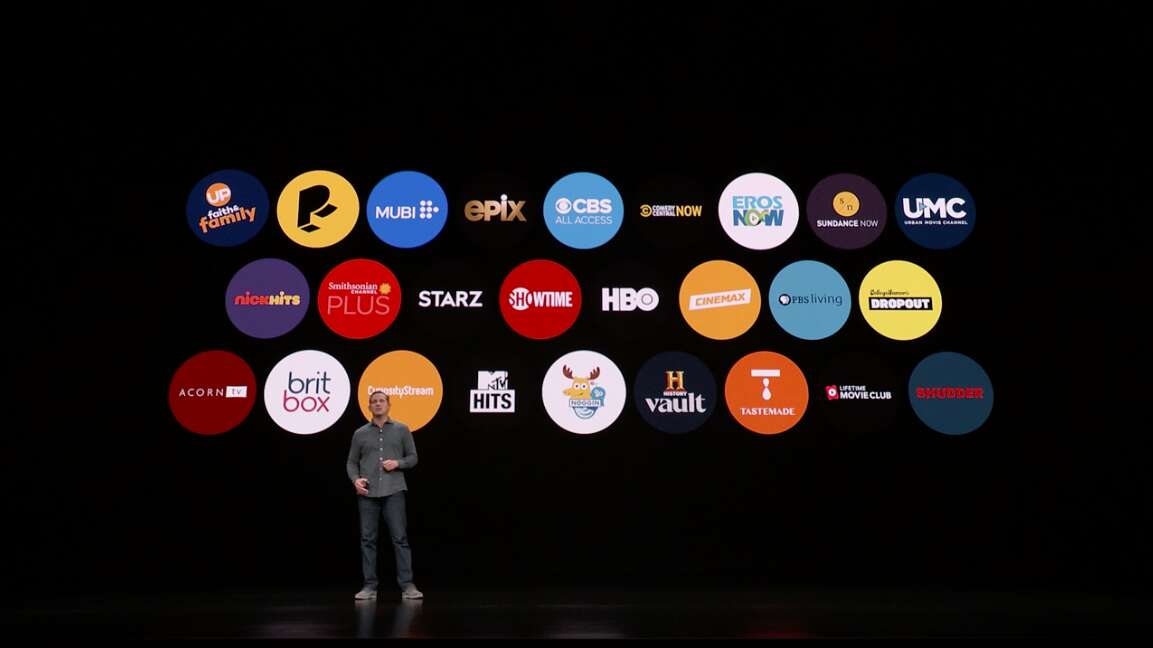 apple tv channels 2019 keynote