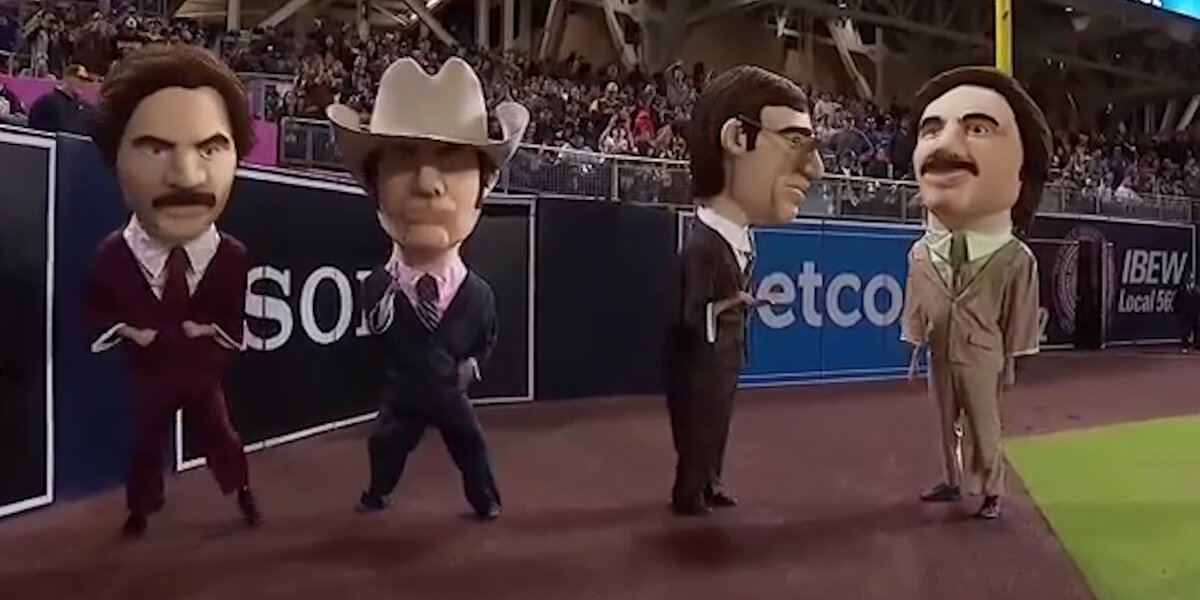 San Diego Padres Launch Anchorman Mascot Race Videos NowThis