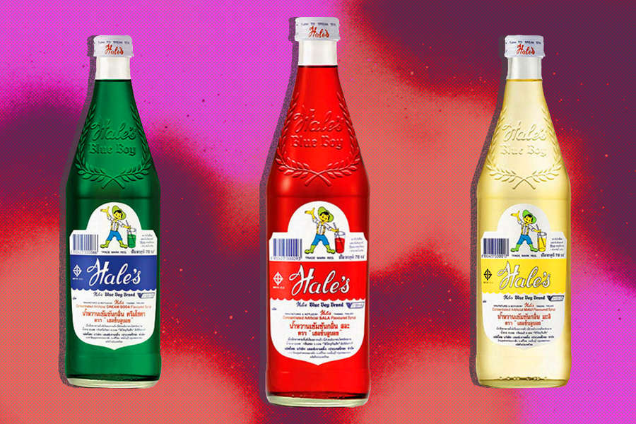 What is Hale's Blue Boy? The Popular Sweet Thai Syrup Drink, Explained