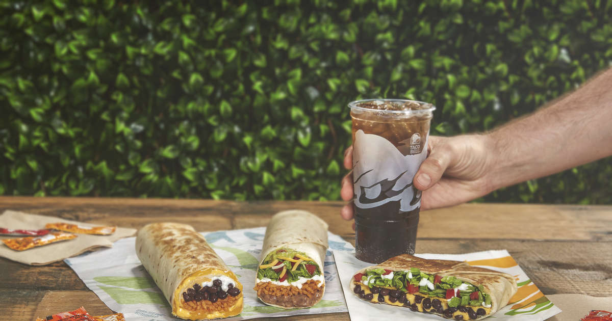 Taco Bell Vegetarian Menu Review Best New Taco Bell Vegetarian Items