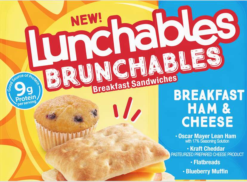 Adult lunchables for breakfast (brunchables!) 267 calories per