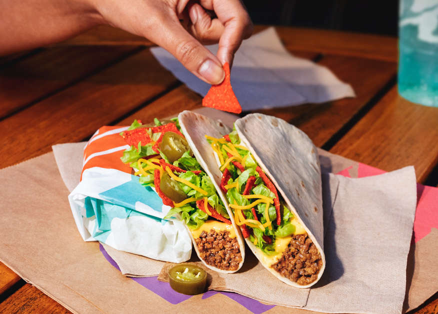 Taco Bell Releases New One Dollar Loaded Nacho Tacos Thrillist