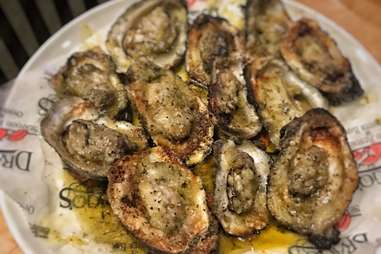 Charbroiled oysters