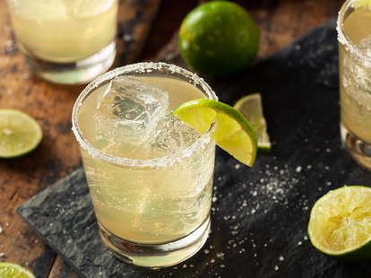 margarita made with tequila margaritas tequilas best affordable cheap drinks drink list thrillist buying guide lime salt glass affordable