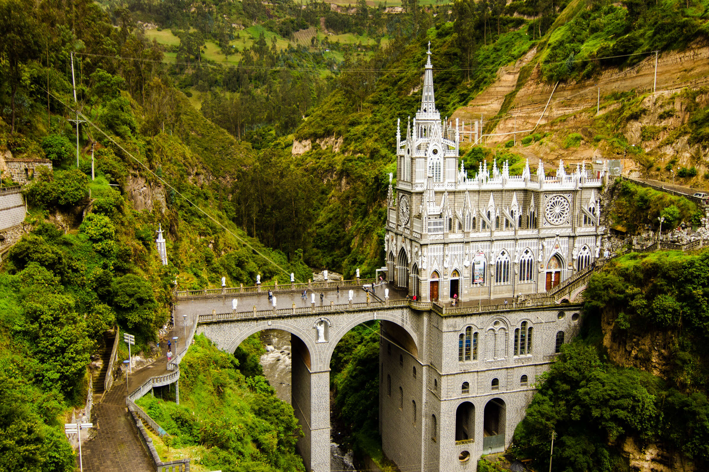 'Las Lajas' near the city of Ipiales.