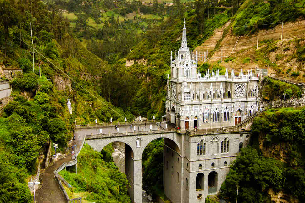 'Las Lajas' near the city of Ipiales.