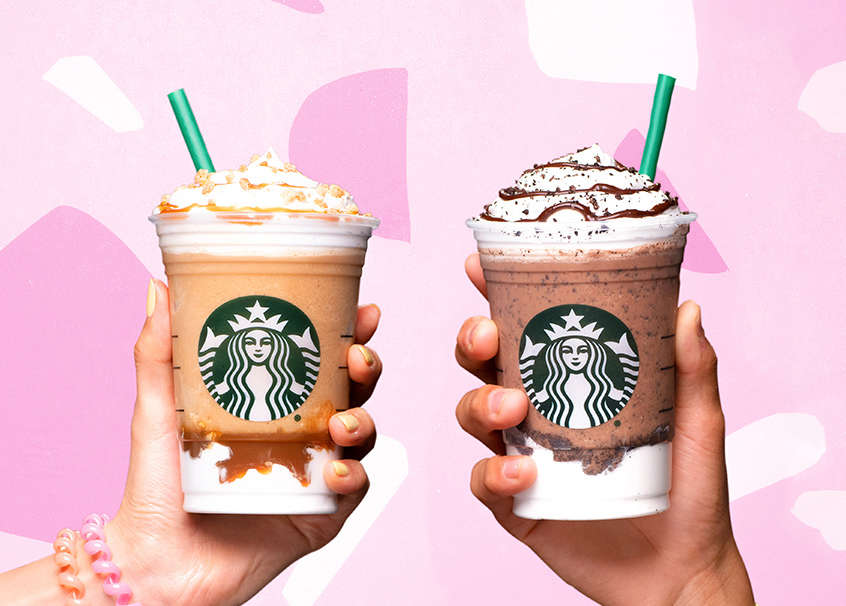 Starbucks Adds Mocha Cookie Crumble & Caramel Ribbon