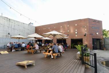 brooklyn cider house Outdoor Deck