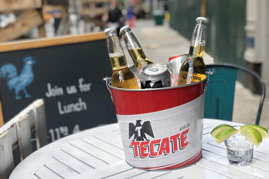 the flying cock beer bucket