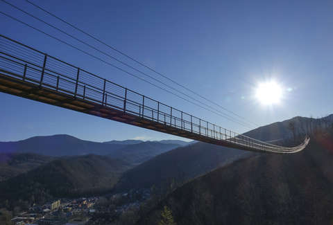 Gatlinburg Skybridge Uss Longest Pedestrian Suspension - 