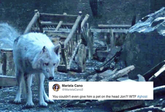 Game Of Thrones Jon Snow Left Ghost Fans Are Pissed Thrillist