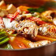 Korean spicy fish soup