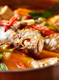 Korean spicy fish soup