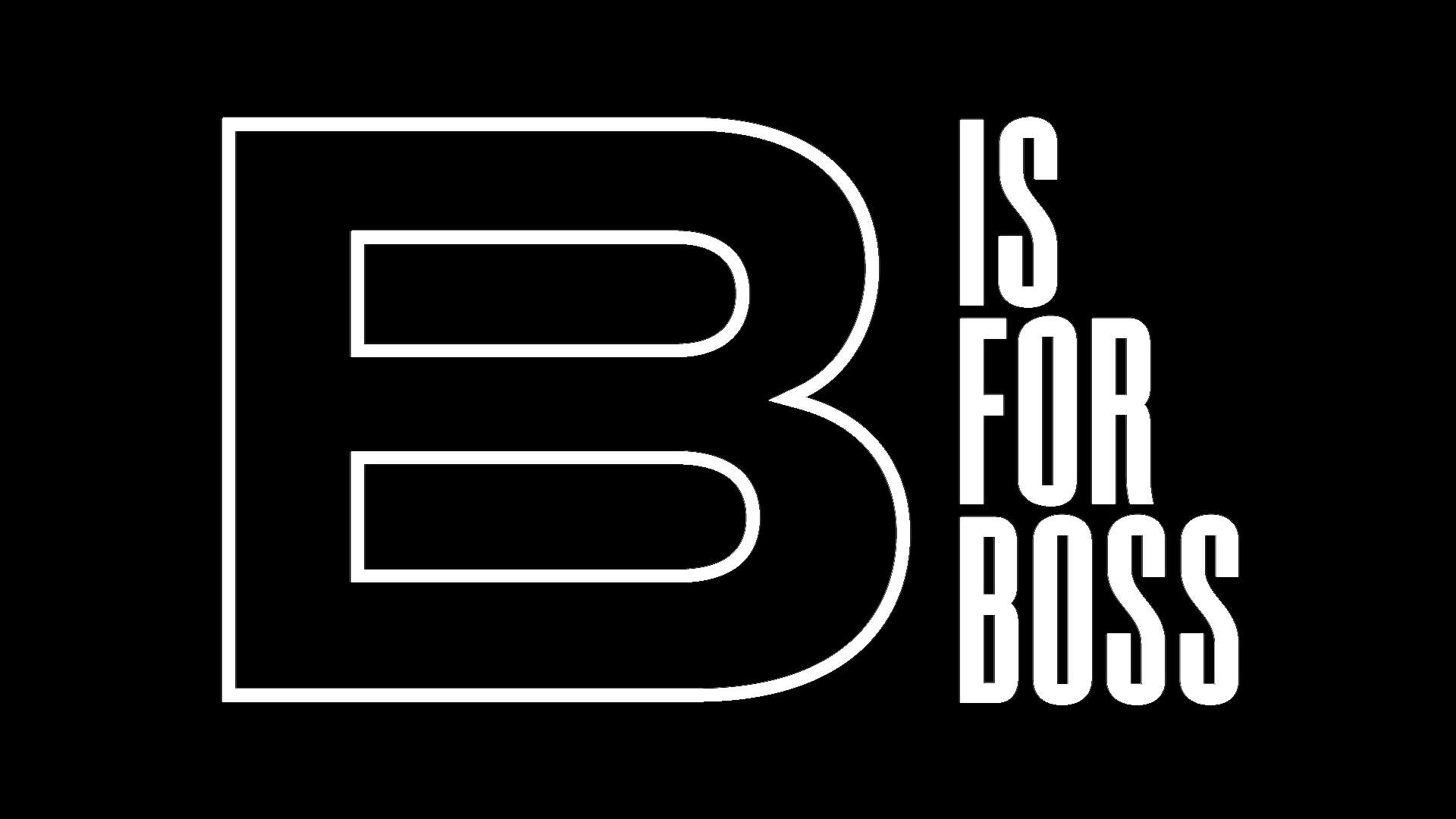 B is for Boss logo