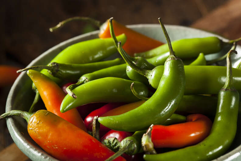 serrano peppers