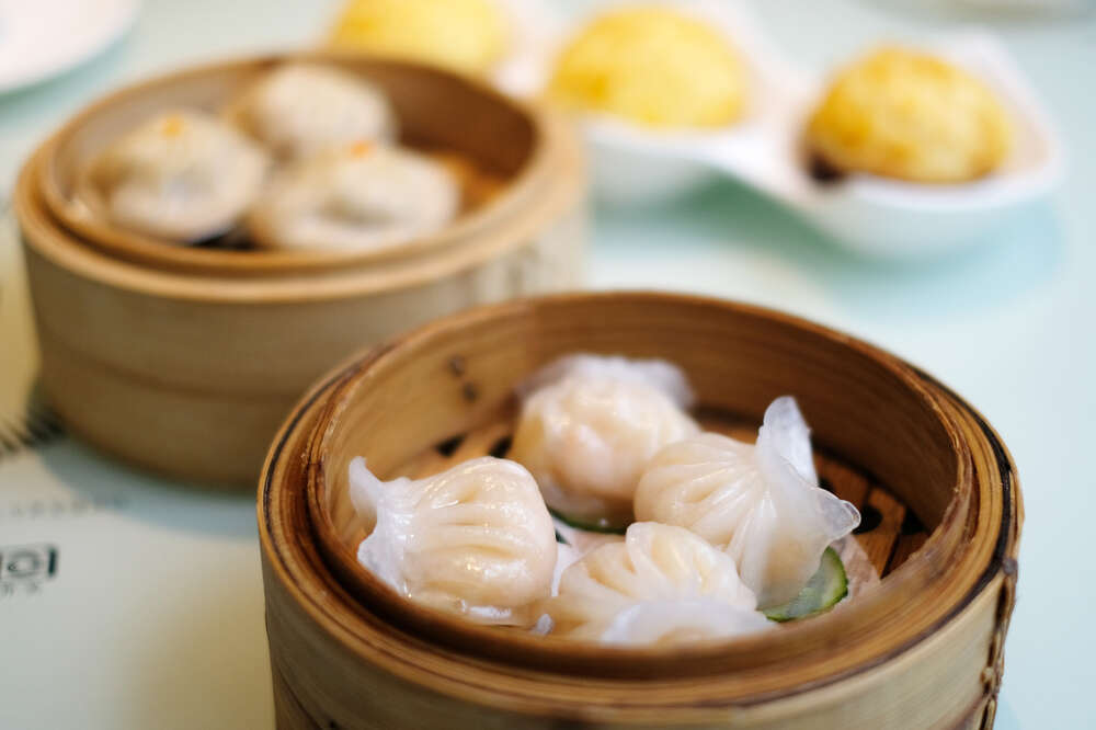 Sum item. Dim sum Dumpling. Cantonese Pork Dumplings.