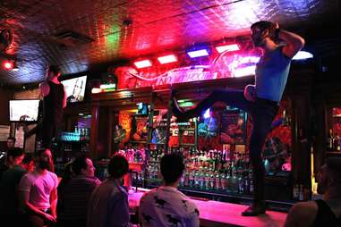 Flaming Saddles Saloon