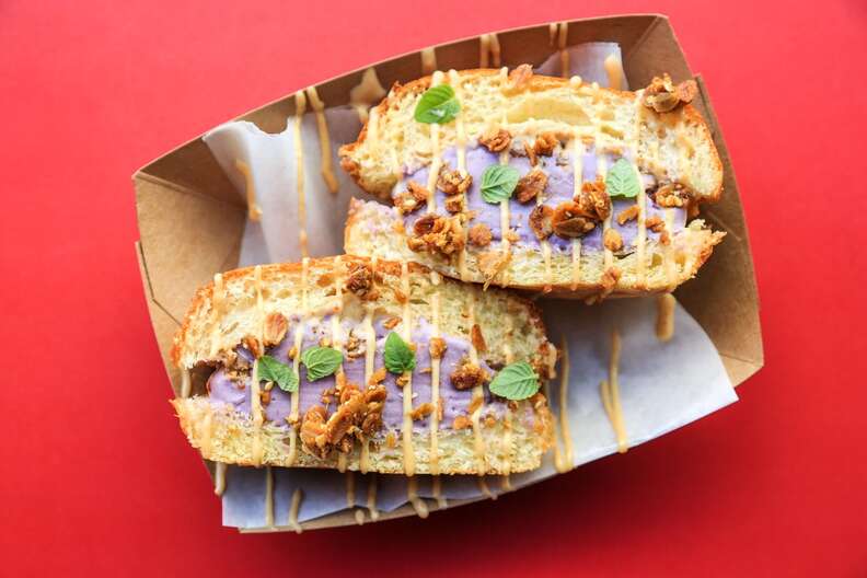 ice cream bread sandwich ube