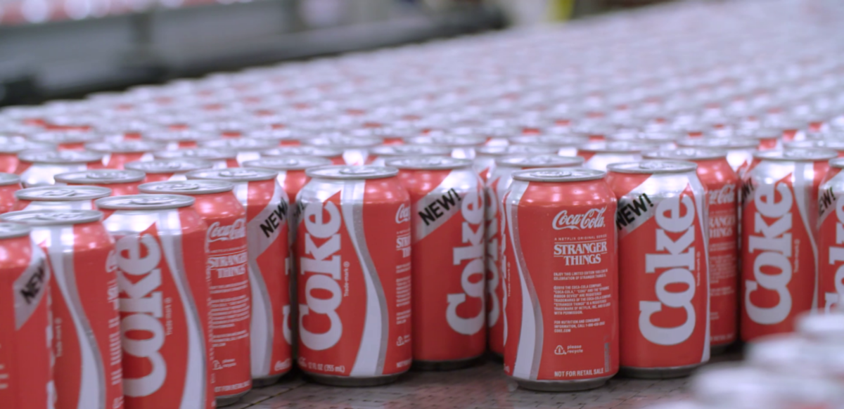 CocaCola Brings Back New Coke Again for Stranger Things Season 3