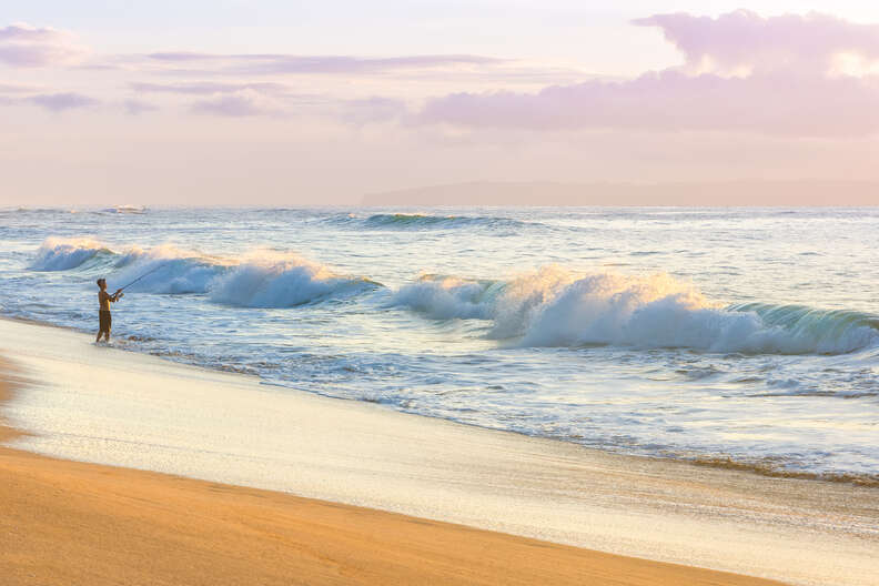 Polihale beach, Kauai island