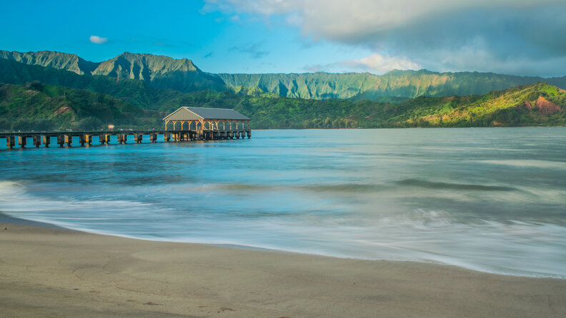 Hanalei Pier Sunrise