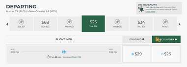 memorial day flight sale