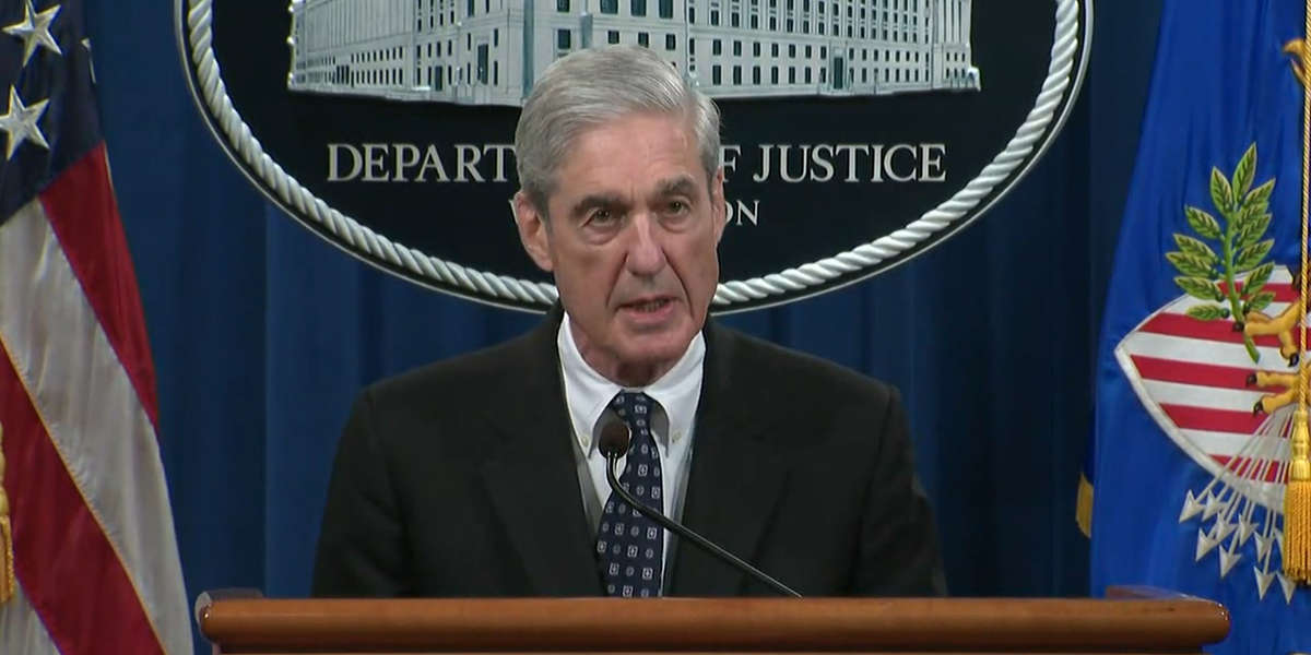Robert Mueller's Full Public Remarks on The Trump-Russia Investigation