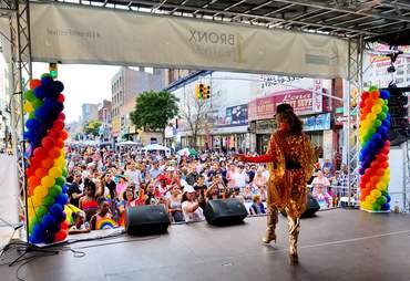 bronx pride march festival