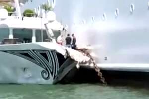 Cruise Ship Crash Leaves 4 Injured in Venice, Italy