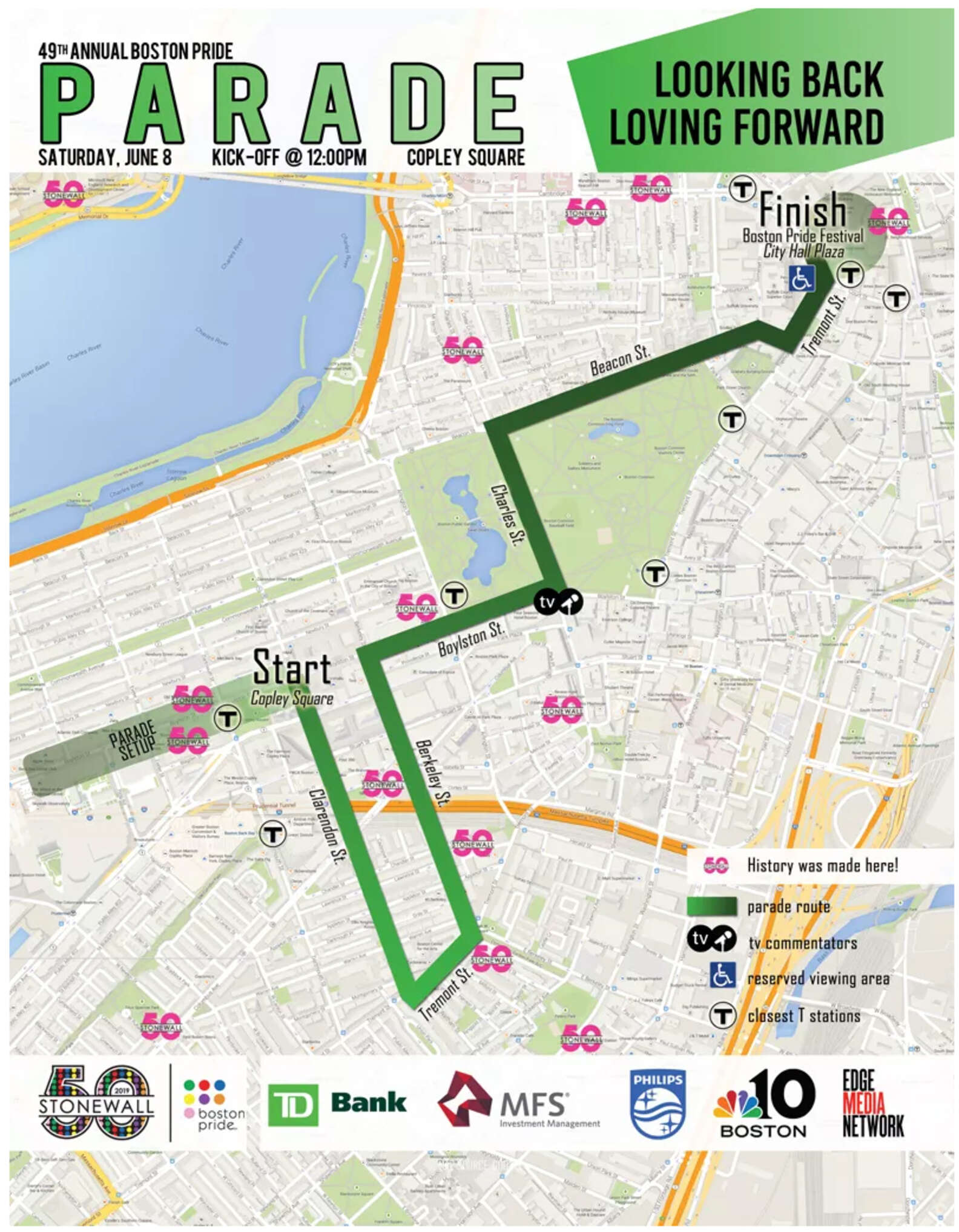 Boston Gay Pride Parade 2019 Route, Start Time, Road Closures, & More