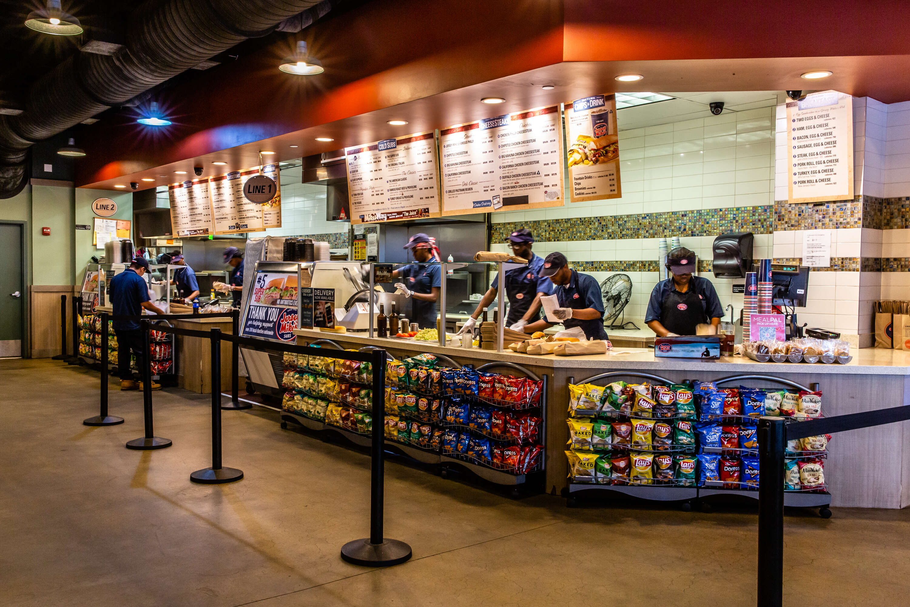 Jersey Mike's interior