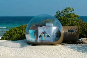 Never Miss a Sunrise in These Personal Bubble Tents